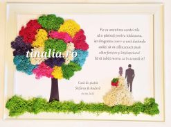 tablouri cu licheni cadou nunta